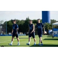 Di Maria plaatst foto's van de training van het nationale team terwijl het team Brazilië en Uruguay uitdaagt